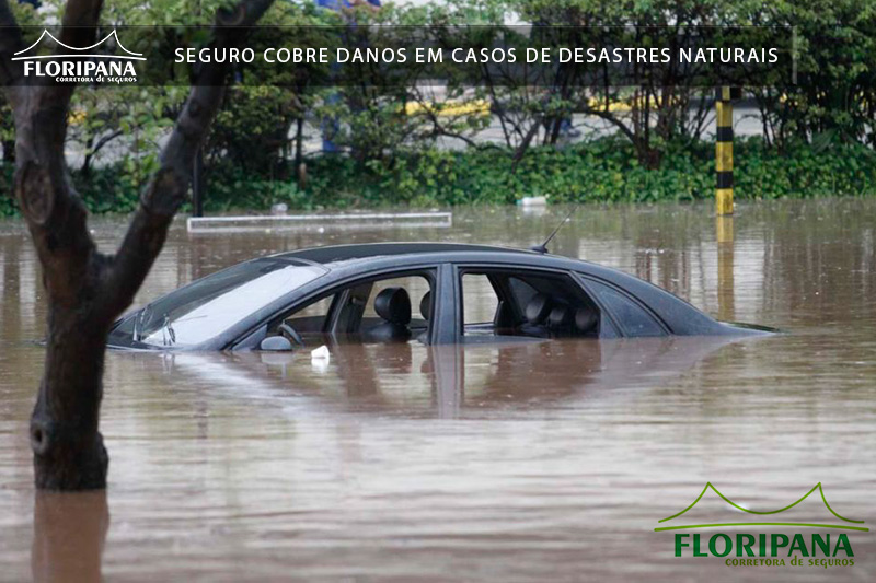 Seguro cobre danos em casos de desastres naturais