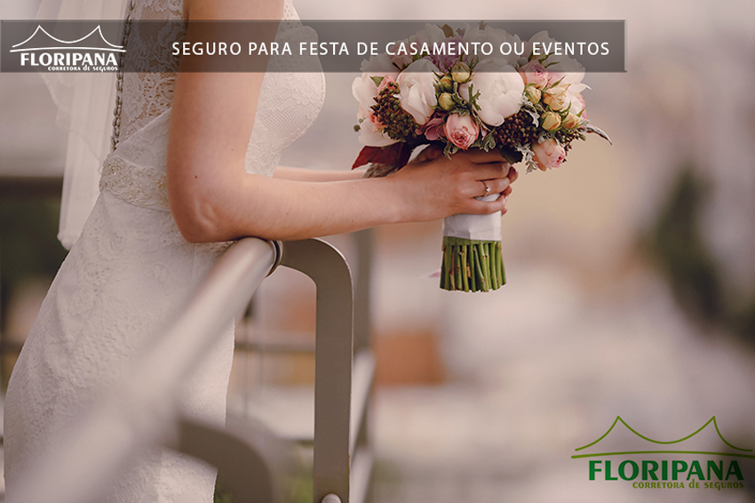 Seguro para festa de casamento ou eventos