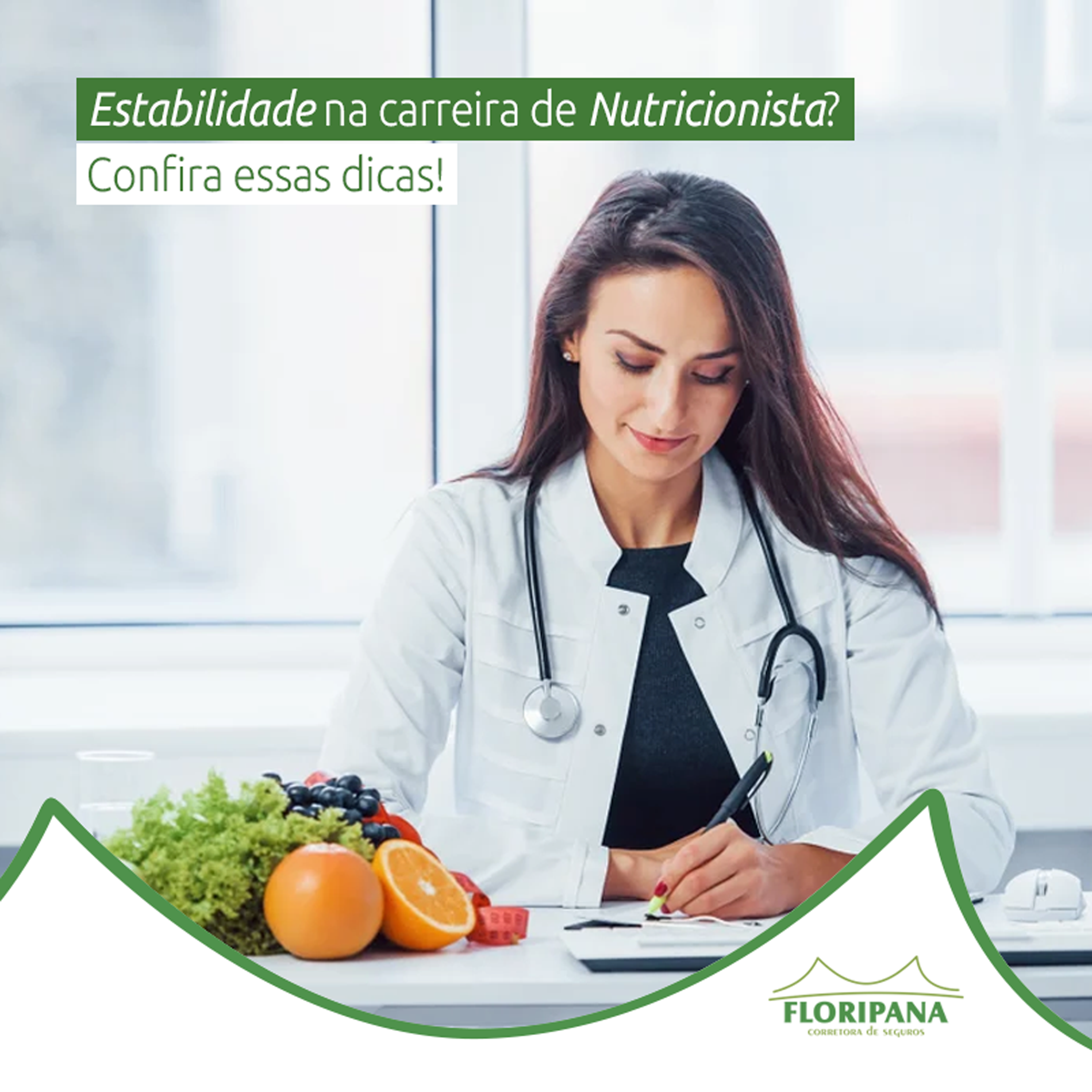 Estabilidade na carreira de Nutricionista? Confira essas dicas!