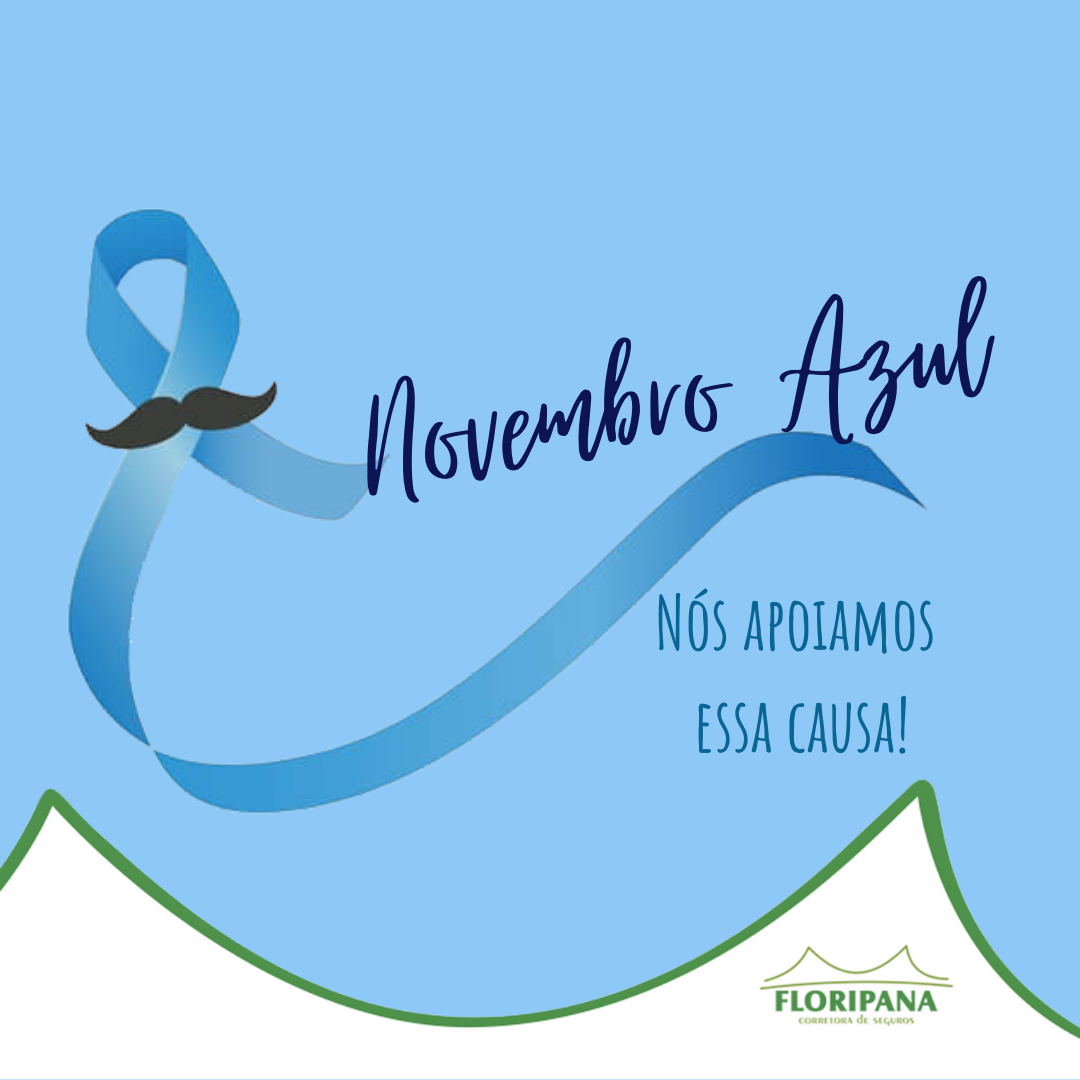 Novembro Azul: nós apoiamos essa causa!